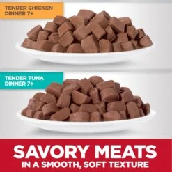 Hill's Science Diet Adult 7+ Tender Dinner Variety Pack Cat Food, 2.8-oz Pouch, Case Of 12 12 Hill's Science Diet Adult 7+ Tender Dinner Variety Pack Cat Food, 2.8-oz Pouch, Case Of 12 -Wellness Sales 218077 PT3. AC SS1800 V1580224374