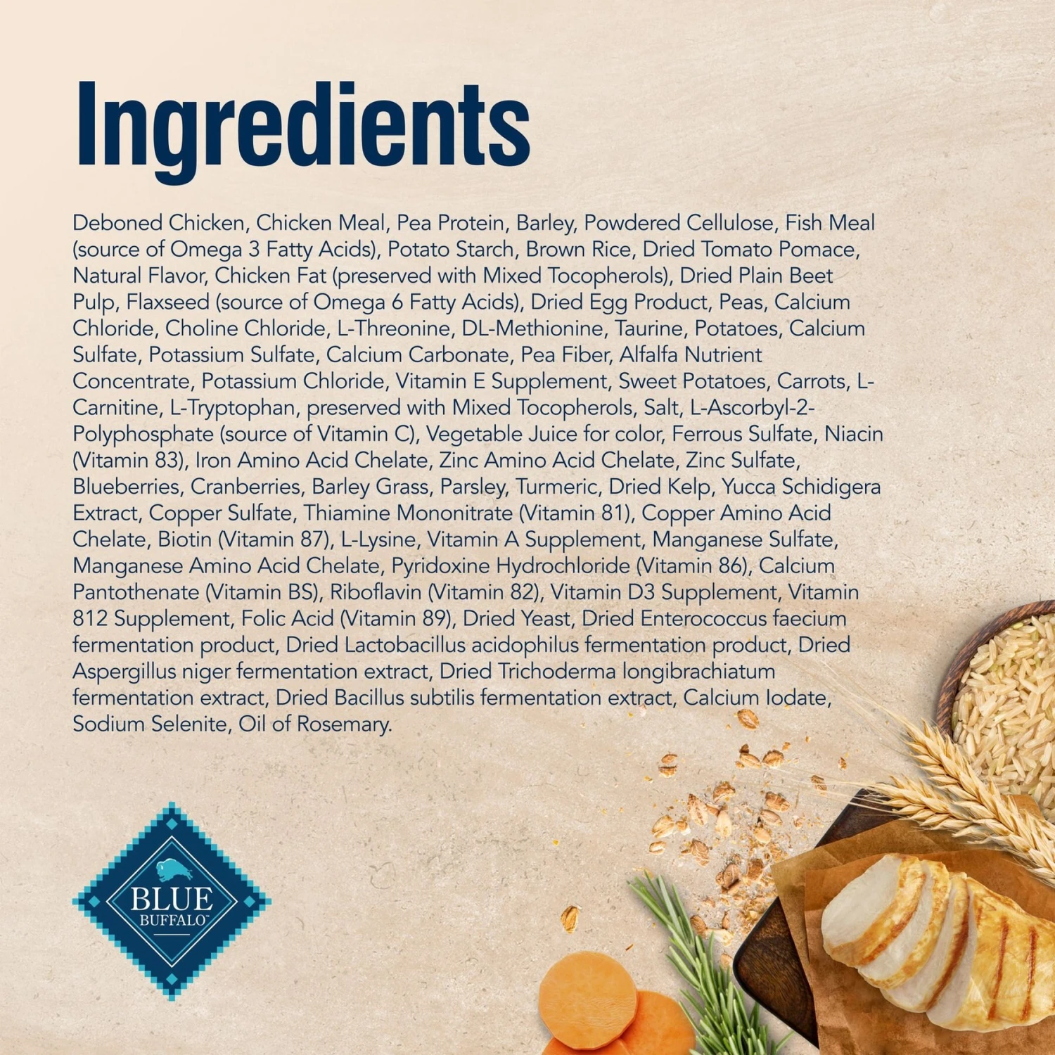 Blue Buffalo True Solutions Healthy Weight Natural Weight Control Chicken Adult Dry Cat Food 5 Blue Buffalo True Solutions Healthy Weight Natural Weight Control Chicken Adult Dry Cat Food - Image 5