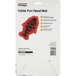 Petstages Fishie Fun Cat Feed Mat -Wellness Sales 227084 PT6. AC SS1800 V1636515982