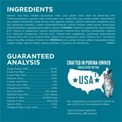 Purina ONE Tender Selects Blend With Real Salmon Dry Cat Food -Wellness Sales 231097 PT5. AC SS1800 V1677529300