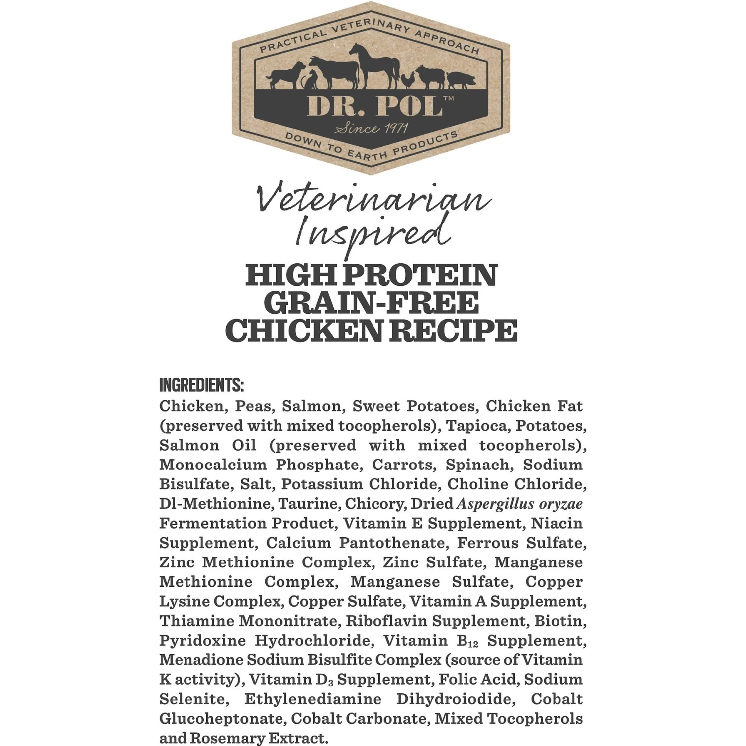Dr. Pol High Protein Limited Ingredient Chicken Recipe Cat & Kitten Food 6 Dr. Pol High Protein Limited Ingredient Chicken Recipe Cat & Kitten Food - Image 6