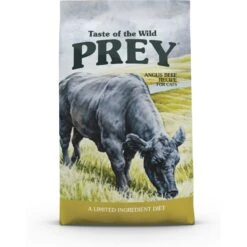 Taste Of The Wild PREY Angus Beef Formula Limited Ingredient Recipe Dry Cat Food
