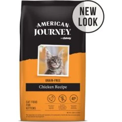 American Journey Kitten Chicken Recipe Grain-Free Dry Cat Food, 5-lb Bag