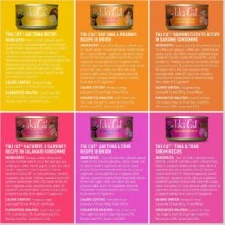 Tiki Cat Seafood Selects Variety Pack Grain-Free Wet Cat Food, 2.8-oz, Case Of 36 11 Tiki Cat Seafood Selects Variety Pack Grain-Free Wet Cat Food, 2.8-oz, Case Of 36 -Wellness Sales 254321 PT2. AC SS1800 V1672952065