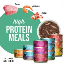 Tiki Cat Seafood Selects Variety Pack Grain-Free Wet Cat Food, 2.8-oz, Case Of 36 14 Tiki Cat Seafood Selects Variety Pack Grain-Free Wet Cat Food, 2.8-oz, Case Of 36 -Wellness Sales 254321 PT5. AC SS1800 V1672952066