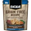 Evolve Chicken & Beef Recipe In Gravy Grain-Free Wet Pouch Cat Food, 3-oz Pouch, Case Of 24
