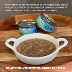 Lucy Pet Products Kettle Creations Sardine & Tuna Recipe In Gravy Wet Cat Food, 2.47-oz Can, Case Of 12 9 Lucy Pet Products Kettle Creations Sardine & Tuna Recipe In Gravy Wet Cat Food, 2.47-oz Can, Case Of 12 -Wellness Sales 263500 PT2. AC SS1800 V1607467337