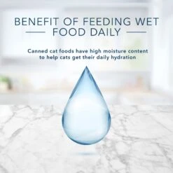 Blue Buffalo Tastefuls Salmon, Chicken, Ocean Fish & Tuna Entrées Variety Pack Pate Wet Cat Food, 3-oz Can, Case Of 12 -Wellness Sales 264515 PT6. AC SS1800 V1689355755