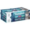 Blue Buffalo Tastefuls Tuna, Chicken, Fish & Shrimp Entrées Variety Pack Flaked Wet Cat Food