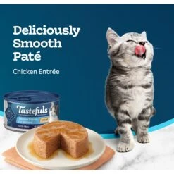 Blue Buffalo Tastefuls Chicken Entrée Kitten Pate Wet Cat Food, 3-oz Can, Case Of 24 -Wellness Sales 264533 PT3. AC SS1800 V1630736785