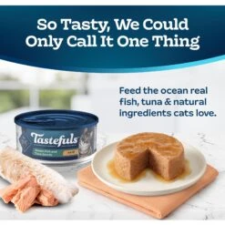 Blue Buffalo Tastefuls Ocean Fish & Tuna Entrée Pate Wet Cat Food 10 Blue Buffalo Tastefuls Ocean Fish & Tuna Entrée Pate Wet Cat Food -Wellness Sales 264543 PT2. AC SS1800 V1630735008