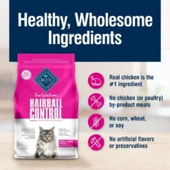 Blue Buffalo True Solutions Hairball Control Chicken Adult Dry Cat Food 13 Blue Buffalo True Solutions Hairball Control Chicken Adult Dry Cat Food -Wellness Sales 264571 PT5. AC SS1800 V1696449327