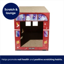 Frisco Magic Bus Cardboard Cat House, 2-Story 7 Frisco Magic Bus Cardboard Cat House, 2-Story -Wellness Sales 266701 PT2. AC SS1800 V1692020082
