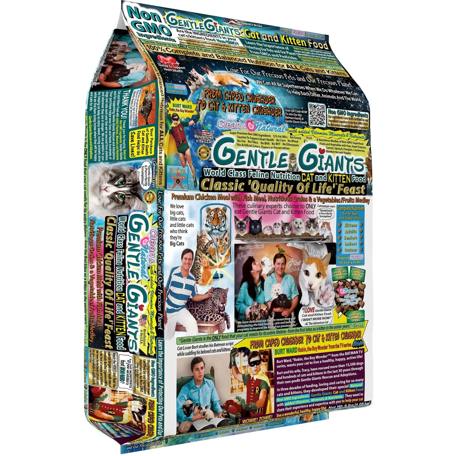 Gentle Giants Natural Non-GMO Chicken & Fish Cat & Kitten Dry Cat Food 1 Gentle Giants Natural Non-GMO Chicken & Fish Cat & Kitten Dry Cat Food