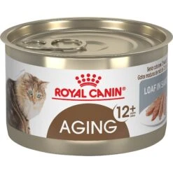 Royal Canin Feline Health Nutrition Aging 12+ Loaf In Sauce Canned Cat Food