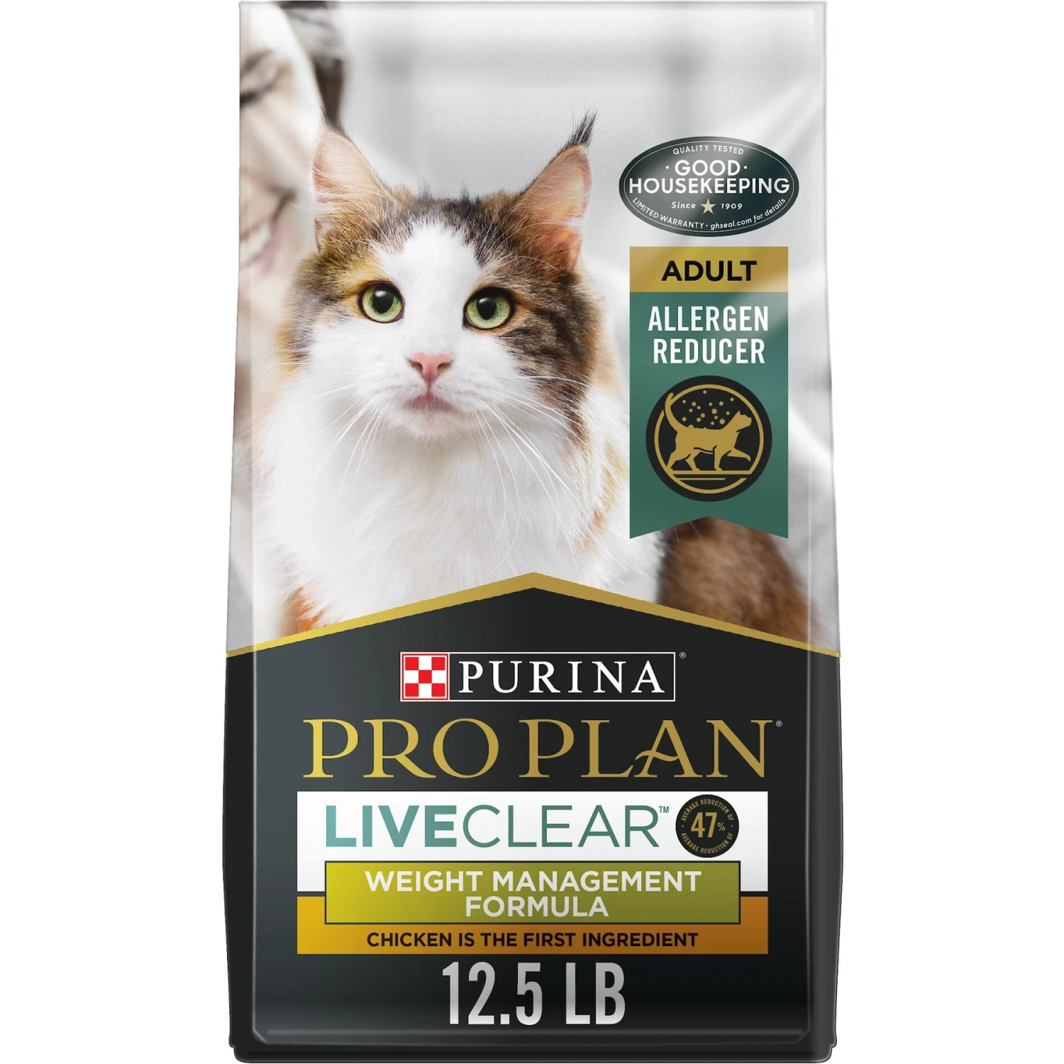Purina Pro Plan LIVECLEAR Adult Weight Management Formula Dry Cat Food 1 Purina Pro Plan LIVECLEAR Adult Weight Management Formula Dry Cat Food