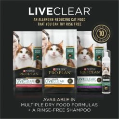 Purina Pro Plan LIVECLEAR Adult Weight Management Formula Dry Cat Food 15 Purina Pro Plan LIVECLEAR Adult Weight Management Formula Dry Cat Food -Wellness Sales 276050 PT6. AC SS1800 V1649219558