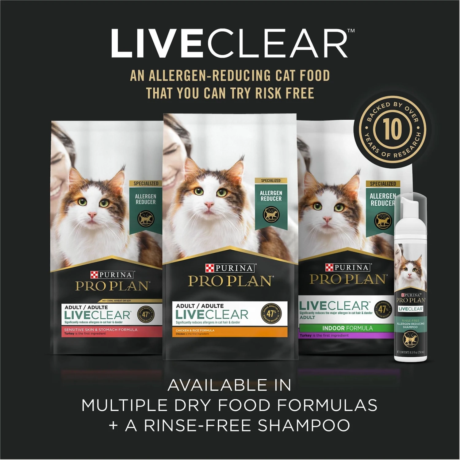 Purina Pro Plan LIVECLEAR Adult Weight Management Formula Dry Cat Food 7 Purina Pro Plan LIVECLEAR Adult Weight Management Formula Dry Cat Food - Image 7