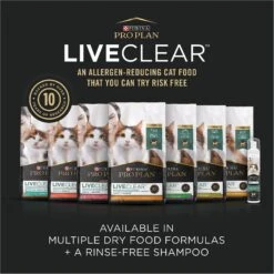 Purina Pro Plan LIVECLEAR Adult Indoor Formula Dry Cat Food -Wellness Sales 276052 PT6. AC SS1800 V1649226096