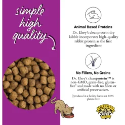 Dr. Elsey's Cleanprotein Rabbit Kibble Cat Dry Food -Wellness Sales 277955 PT3. AC SS1800 V1702070272