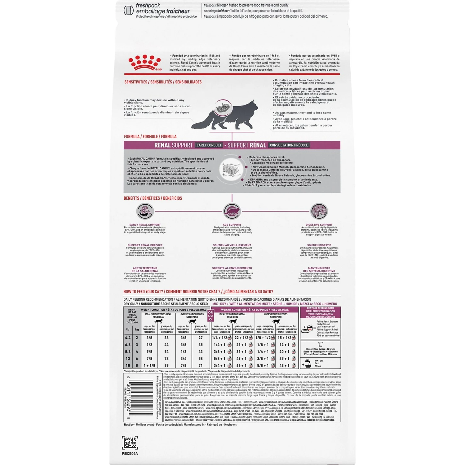 Royal Canin Veterinary Diet Adult Renal Support Early Consult Dry Cat Food 2 Royal Canin Veterinary Diet Adult Renal Support Early Consult Dry Cat Food - Image 2