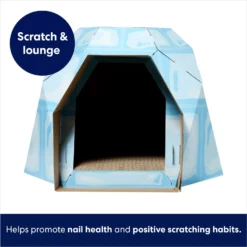 Frisco Igloo Cardboard Cat House -Wellness Sales 287293 PT2. AC SS1800 V1692020105