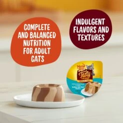 Meow Mix Tasty Layers Chicken & Tuna Recipe Stuffed With Real Chicken Swirled Paté Cat Food, 2.75-oz Can, Case Of 12 13 Meow Mix Tasty Layers Chicken & Tuna Recipe Stuffed With Real Chicken Swirled Paté Cat Food, 2.75-oz Can, Case Of 12 -Wellness Sales 292094 PT4. AC SS1800 V1670620292