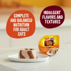 Meow Mix Tasty Layers Chicken & Turkey Recipe Stuffed With Real Chicken Swirled Paté Cat Food, 2.75-oz Can, Case Of 12 -Wellness Sales 292098 PT4. AC SS1800 V1670621660