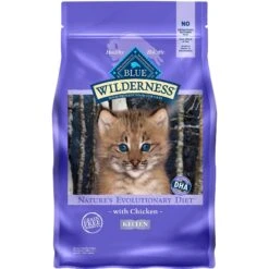 Blue Buffalo Wilderness High Protein Natural Grain-Free Chicken Kitten Dry Cat Food & Fancy Feast Tender Feast Variety Pack Canned Kitten Food 12 Blue Buffalo Wilderness High Protein Natural Grain-Free Chicken Kitten Dry Cat Food & Fancy Feast Tender Feast Variety Pack Canned Kitten Food -Wellness Sales 292760 PT5. AC SS1800 V1620011526