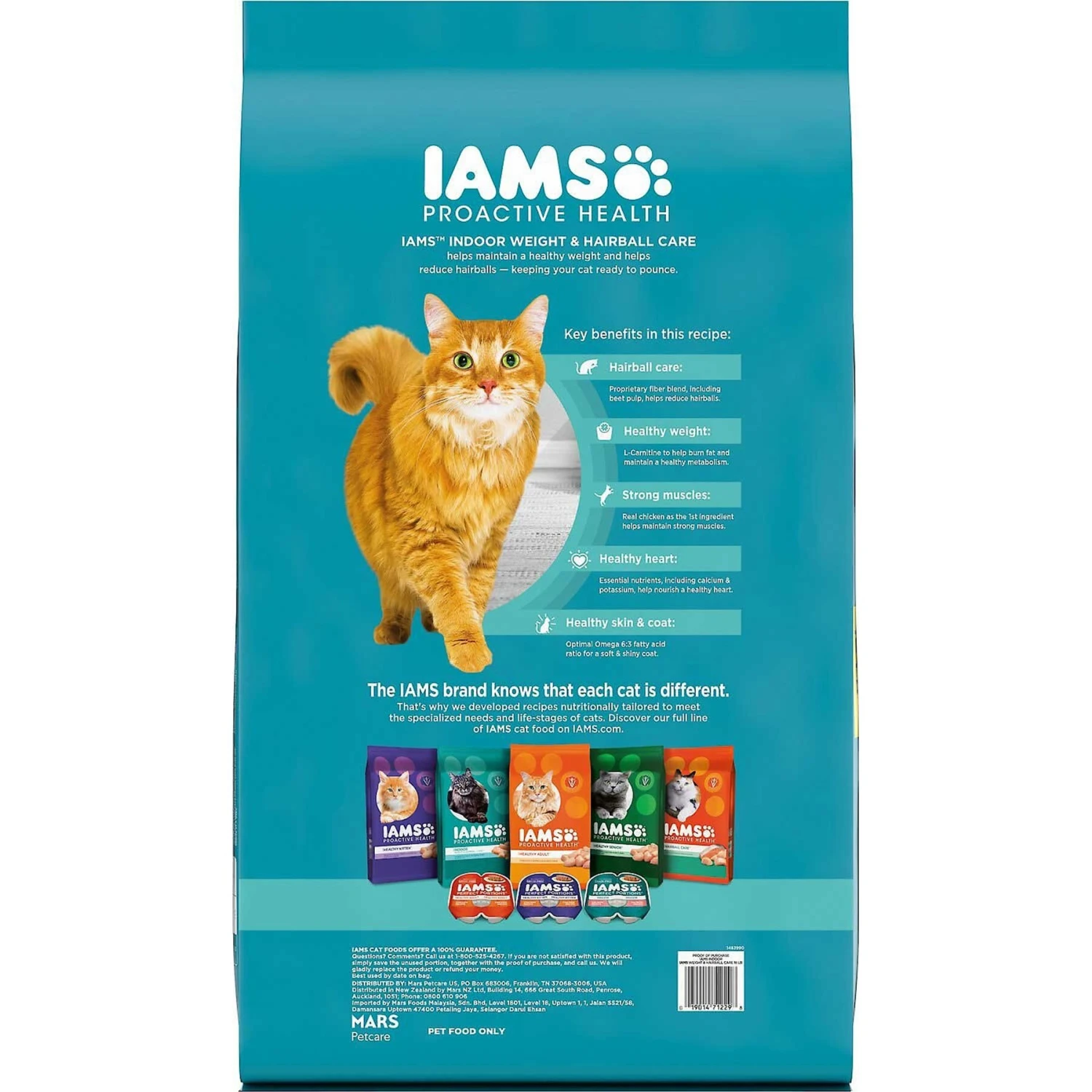 Iams ProActive Health Indoor Weight & Hairball Care Adult Dry Cat Food & Arm & Hammer Litter Slide Multi-Cat Scented Clumping Clay Cat Litter 3 Iams ProActive Health Indoor Weight & Hairball Care Adult Dry Cat Food & Arm & Hammer Litter Slide Multi-Cat Scented Clumping Clay Cat Litter - Image 3
