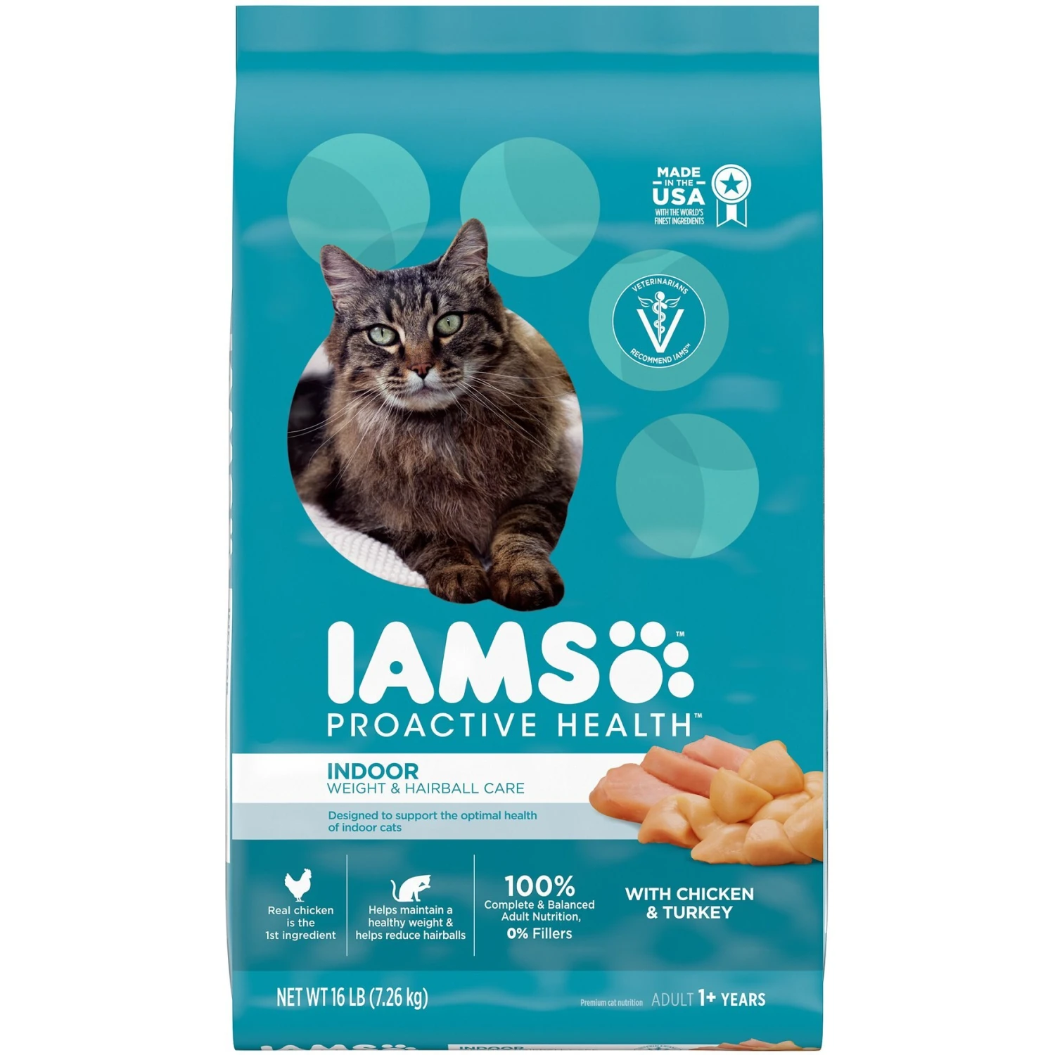 Iams ProActive Health Indoor Weight & Hairball Care Adult Dry Cat Food & Greenies Feline SmartBites Healthy Indoor Natural Tuna Flavor Soft & Crunchy Adult Cat Treats 2 Iams ProActive Health Indoor Weight & Hairball Care Adult Dry Cat Food & Greenies Feline SmartBites Healthy Indoor Natural Tuna Flavor Soft & Crunchy Adult Cat Treats - Image 2