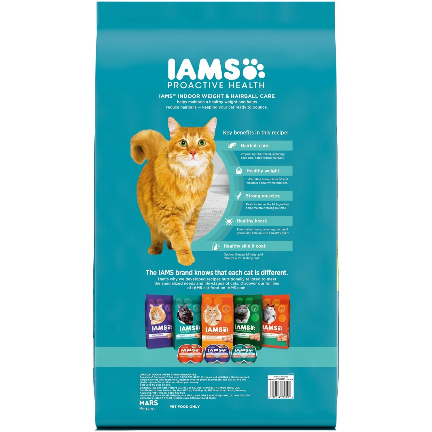 Iams ProActive Health Indoor Weight & Hairball Care Adult Dry Cat Food & Greenies Feline SmartBites Healthy Indoor Natural Tuna Flavor Soft & Crunchy Adult Cat Treats 3 Iams ProActive Health Indoor Weight & Hairball Care Adult Dry Cat Food & Greenies Feline SmartBites Healthy Indoor Natural Tuna Flavor Soft & Crunchy Adult Cat Treats - Image 3
