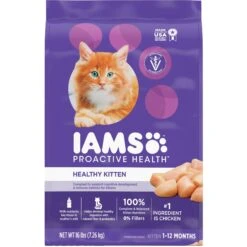 Iams ProActive Health Kitten Dry Cat Food & Fancy Feast Tender Feast Variety Pack Canned Kitten Food 11 Iams ProActive Health Kitten Dry Cat Food & Fancy Feast Tender Feast Variety Pack Canned Kitten Food -Wellness Sales 293254 PT5. AC SS1800 V1619988740