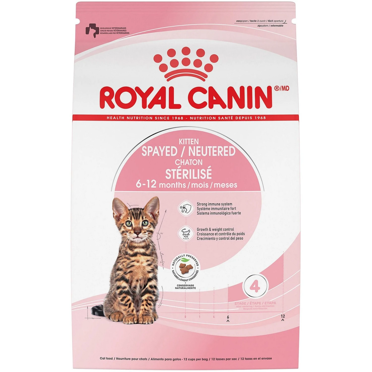 Royal Canin Feline Health Nutrition Kitten Spayed/Neutered Dry Cat Food & Royal Canin Feline Health Nutrition Thin Slices In Gravy Wet Kitten Food 6 Royal Canin Feline Health Nutrition Kitten Spayed/Neutered Dry Cat Food & Royal Canin Feline Health Nutrition Thin Slices In Gravy Wet Kitten Food - Image 6