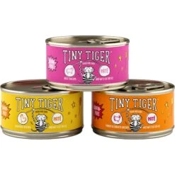 Tiny Tiger Pate Beef & Poultry Recipes Variety Pack Grain-Free Canned Cat Food & Fancy Feast Classic Poultry & Beef Pate Collection Feast Variety Pack Wet Cat Food -Wellness Sales 293934 PT6. AC SS1800 V1692897301