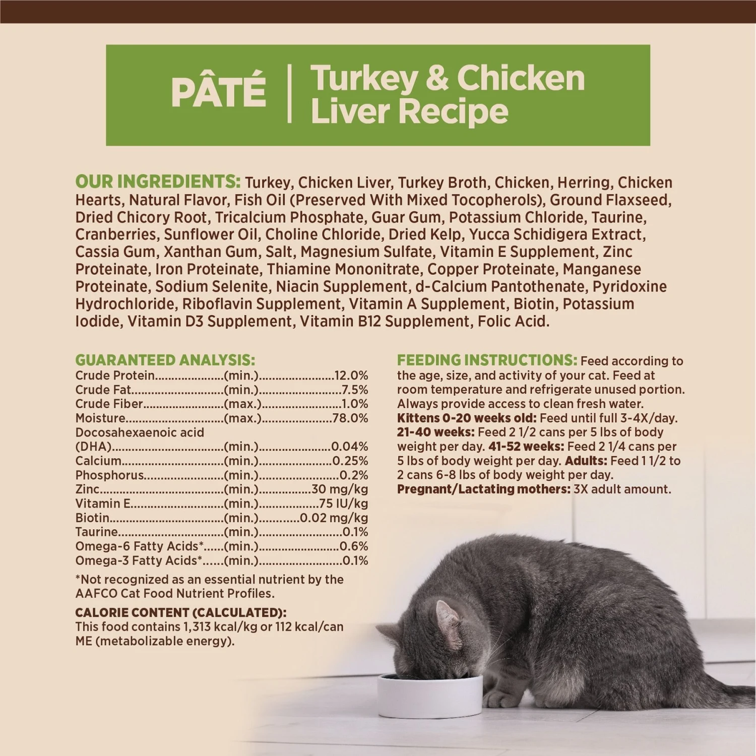 Wellness Complete Health Kitten Chicken Entree Recipe Natural Canned Cat Food & Wellness CORE Natural Grain-Free Turkey & Chicken Liver Pate Canned Kitten Food 9 Wellness Complete Health Kitten Chicken Entree Recipe Natural Canned Cat Food & Wellness CORE Natural Grain-Free Turkey & Chicken Liver Pate Canned Kitten Food - Image 9