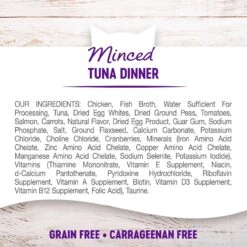 American Journey Minced Chicken & Tuna Recipe In Gravy Grain-Free Canned Cat Food & Wellness Minced Tuna Dinner Grain-Free Canned Cat Food -Wellness Sales 297758 PT6. AC SS1800 V1694617250