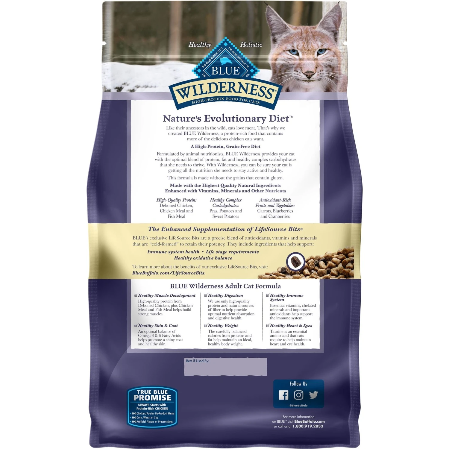 American Journey Turkey & Chicken Recipe Grain-Free Dry Cat Food & Blue Buffalo Wilderness Chicken Recipe Grain-Free Dry Cat Food 7 American Journey Turkey & Chicken Recipe Grain-Free Dry Cat Food & Blue Buffalo Wilderness Chicken Recipe Grain-Free Dry Cat Food - Image 7
