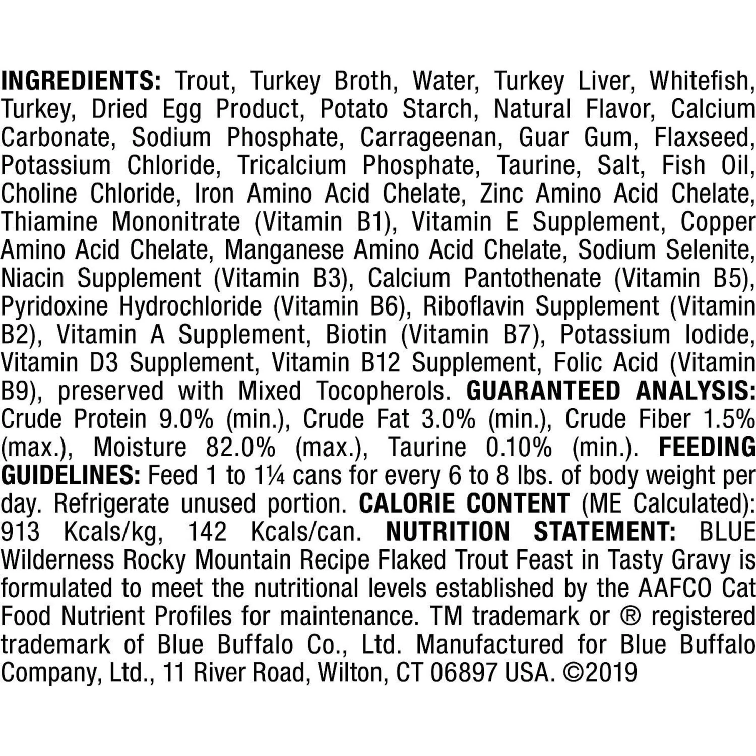 Blue Buffalo Wilderness Rocky Mountain Recipe Flaked Red Meat Feast Adult Grain-Free Canned Cat Food & Blue Buffalo Wilderness Rocky Mountain Recipe Flaked Trout Feast Adult Grain-Free Canned Cat Food 6 Blue Buffalo Wilderness Rocky Mountain Recipe Flaked Red Meat Feast Adult Grain-Free Canned Cat Food & Blue Buffalo Wilderness Rocky Mountain Recipe Flaked Trout Feast Adult Grain-Free Canned Cat Food - Image 6