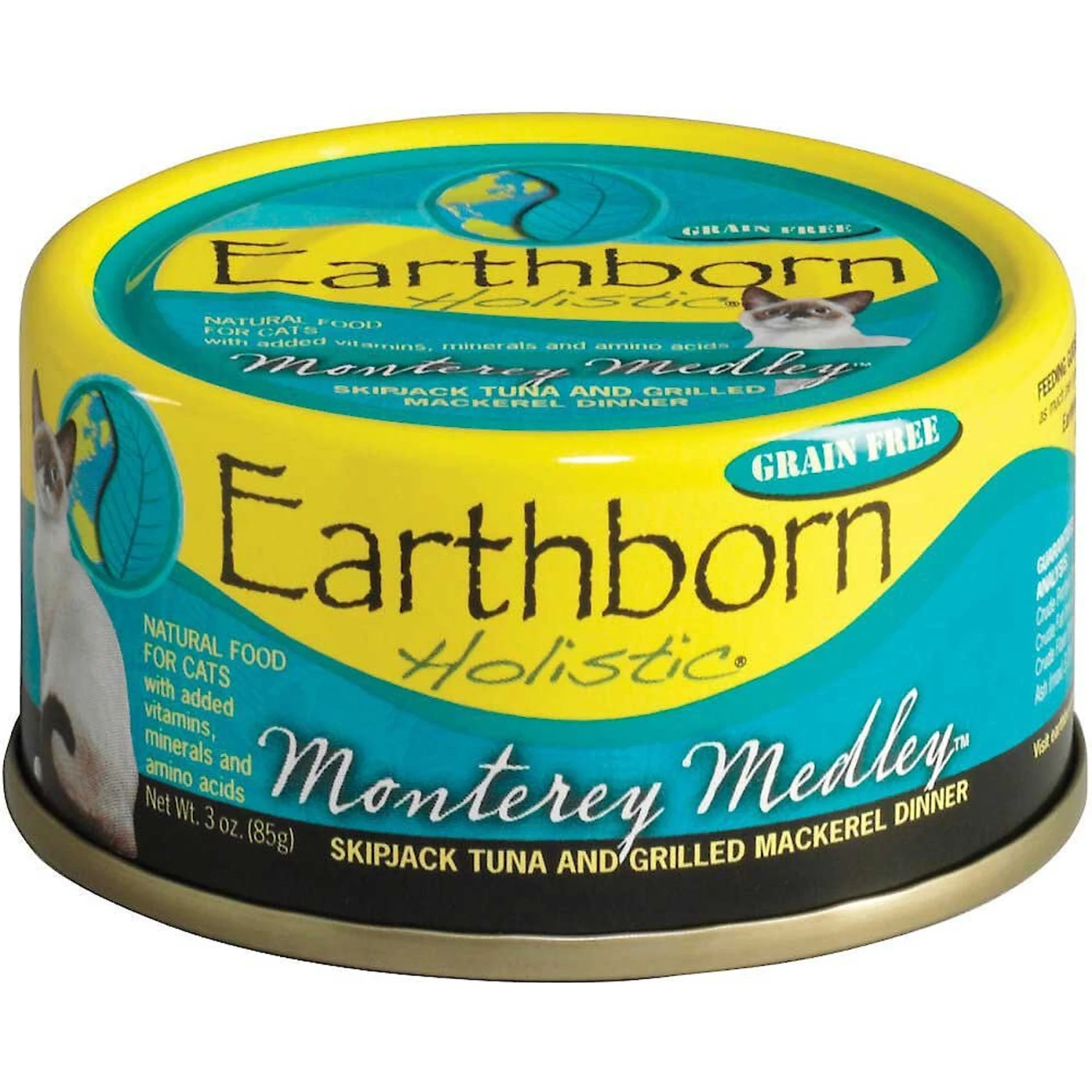 Earthborn Holistic Monterey Medley Grain-Free Natural Canned Cat & Kitten Food & Earthborn Holistic Chicken Catcciatori Grain-Free Natural Adult Canned Cat Food 2 Earthborn Holistic Monterey Medley Grain-Free Natural Canned Cat & Kitten Food & Earthborn Holistic Chicken Catcciatori Grain-Free Natural Adult Canned Cat Food - Image 2