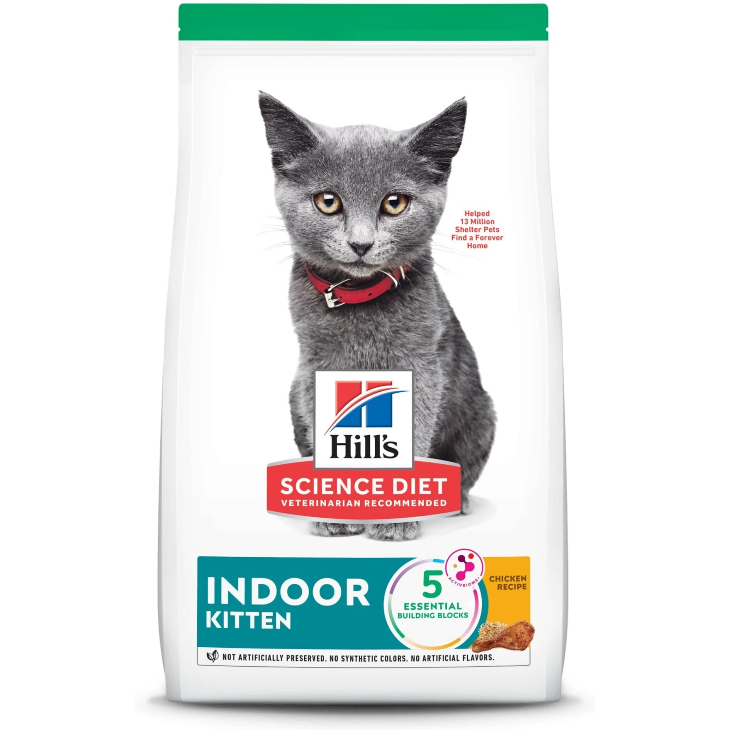 Hill's Science Diet Kitten Healthy Cuisine Tender Chicken & Rice Medley Canned Cat Food & Hill's Science Diet Indoor Kitten Dry Cat Food 5 Hill's Science Diet Kitten Healthy Cuisine Tender Chicken & Rice Medley Canned Cat Food & Hill's Science Diet Indoor Kitten Dry Cat Food - Image 5