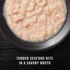 Tiki Cat Luau Velvet Mousse Variety Pack Grain-Free Wet Cat Food, 2.8-oz Pouch, Case Of 12 & American Journey Landmark Broths Tuna, Shrimp & Whitefish Recipe Wet Cat Food Complement Pouches, 1.4 Oz Case Of 16 -Wellness Sales 298552 PT7. AC SS1800 V1701115717