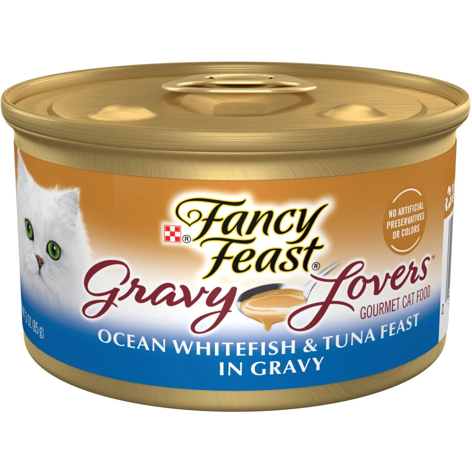 Tiny Tiger Chunks In Gravy Seafood Recipe Grain-Free Canned Cat Food & Fancy Feast Gravy Lovers Ocean Whitefish & Tuna Feast In Sauteed Seafood Flavor Gravy Canned Cat Food 6 Tiny Tiger Chunks In Gravy Seafood Recipe Grain-Free Canned Cat Food & Fancy Feast Gravy Lovers Ocean Whitefish & Tuna Feast In Sauteed Seafood Flavor Gravy Canned Cat Food - Image 6
