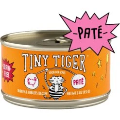 Tiny Tiger Pate Turkey & Giblets Recipe Grain-Free Canned Cat Food & Fancy Feast Classic Turkey & Giblets Feast Canned Cat Food 14 Tiny Tiger Pate Turkey & Giblets Recipe Grain-Free Canned Cat Food & Fancy Feast Classic Turkey & Giblets Feast Canned Cat Food -Wellness Sales 298594 PT5. AC SS1800 V1693947560