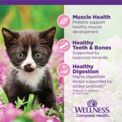 Wellness Complete Health Kitten Chicken Entree Recipe Natural Canned Cat Food & Wellness Complete Health Natural Grain-Free Deboned Chicken & Chicken Meal Dry Kitten Food 12 Wellness Complete Health Kitten Chicken Entree Recipe Natural Canned Cat Food & Wellness Complete Health Natural Grain-Free Deboned Chicken & Chicken Meal Dry Kitten Food -Wellness Sales 298660 PT4. AC SS1800 V1621986187