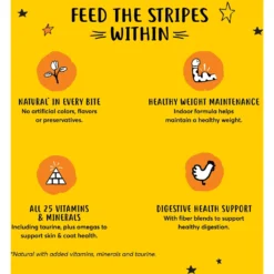 Tiny Tiger, Natural Indoor Recipe Chicken Flavor Dry Cat Food -Wellness Sales 301419 PT4. AC SS1800 V1631300884