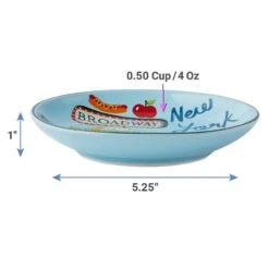 Frisco New York Non-skid Ceramic Cat Dish & Frisco New York Non-skid Ceramic Cat Bowl -Wellness Sales 302488 PT3. AC SS1800 V1623042163