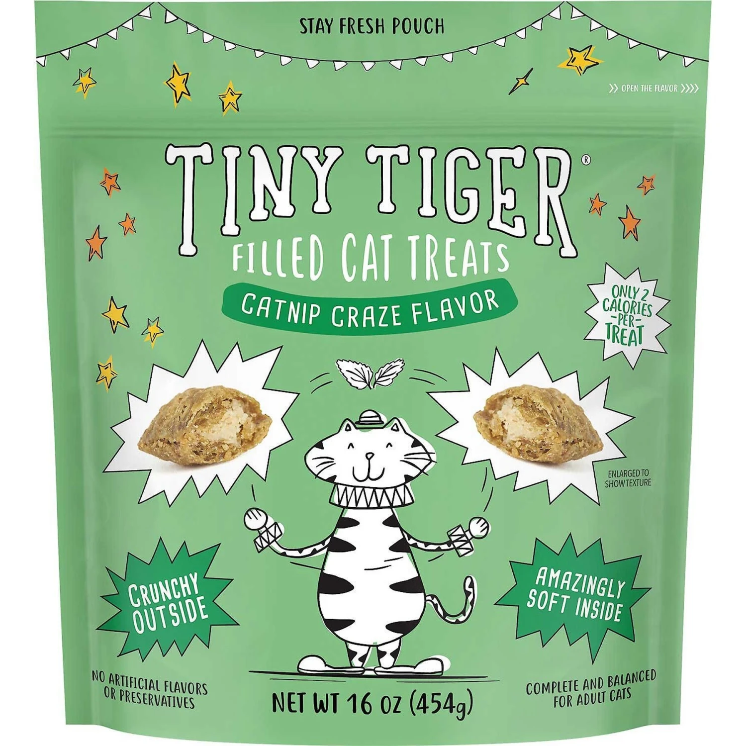 Tiny Tiger Pate Turkey & Giblets Recipe Grain-Free Canned Cat Food & Tiny Tiger Catnip Craze Flavor Filled Cat Treats 6 Tiny Tiger Pate Turkey & Giblets Recipe Grain-Free Canned Cat Food & Tiny Tiger Catnip Craze Flavor Filled Cat Treats - Image 6