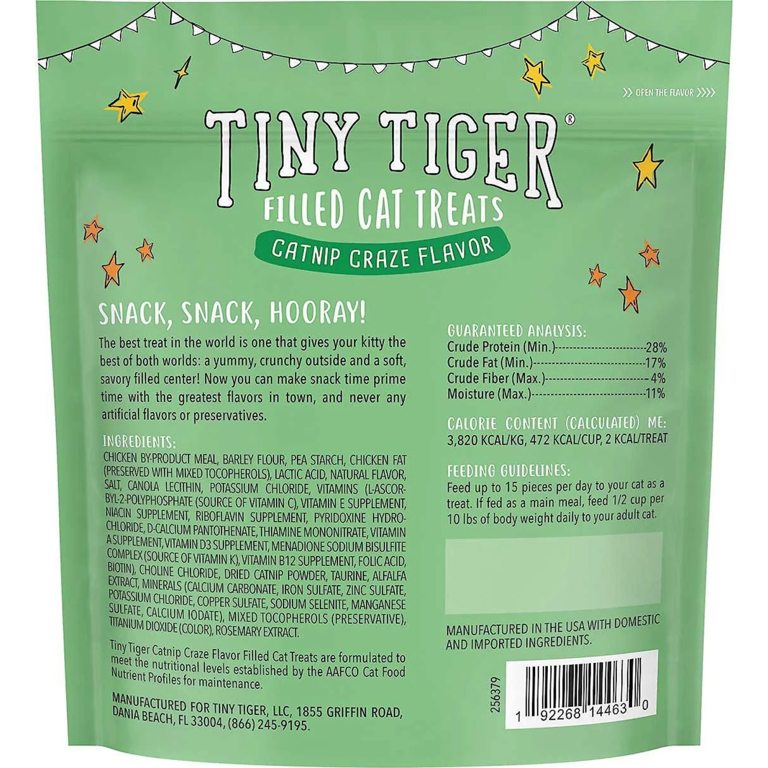 Tiny Tiger Pate Turkey & Giblets Recipe Grain-Free Canned Cat Food & Tiny Tiger Catnip Craze Flavor Filled Cat Treats 7 Tiny Tiger Pate Turkey & Giblets Recipe Grain-Free Canned Cat Food & Tiny Tiger Catnip Craze Flavor Filled Cat Treats - Image 7