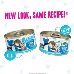 Weruva B.F.F. PLAY Best Feline Friend Pate Lovers, Aw Yeah! Blue Pate Buffet Variety Pack Wet Cat Food -Wellness Sales 315733 PT8. AC SS1800 V1682627603